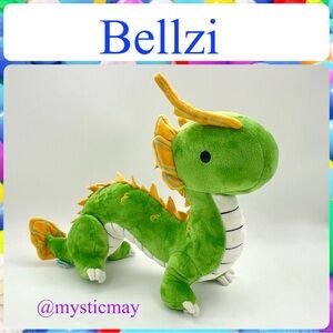 Bellzi LONG-YI THE SERPENT Chinese Dragon Green Plush Large 17 in Stuffed Animal
